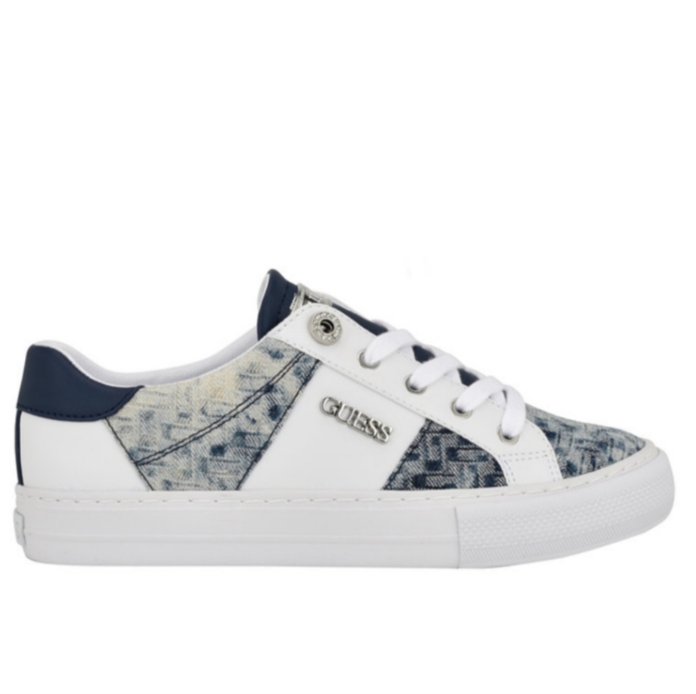 ***NWT*** GUESS Women's Loven Casual Lace-Up Sneakers 9M - Picture 2 of 4